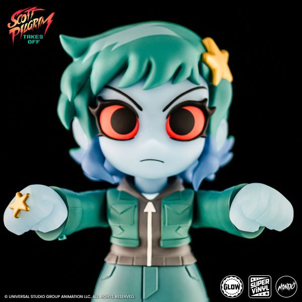 Scott Pilgrim Takes Off - Ramona Flowers Super Vinyl Figure - Nega Variant Discount - Image 4