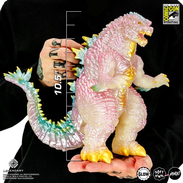 Godzilla x Kong: The New Empire - Godzilla Soft Vinyl - Cherry Blossom Glow in the Dark Variant For Sale - Image 3