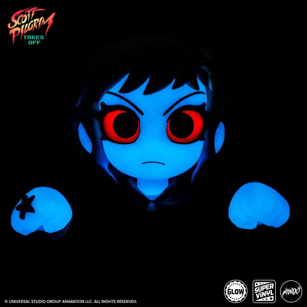 Scott Pilgrim Takes Off - Ramona Flowers Super Vinyl Figure - Nega Variant Discount - Image 5