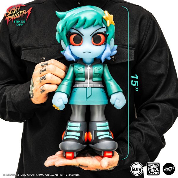 Scott Pilgrim Takes Off - Ramona Flowers Super Vinyl Figure - Nega Variant Discount - Image 3