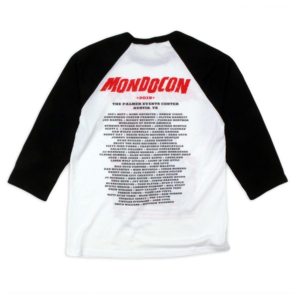 MondoCon 2019  Tour  Raglan Sale - Image 2