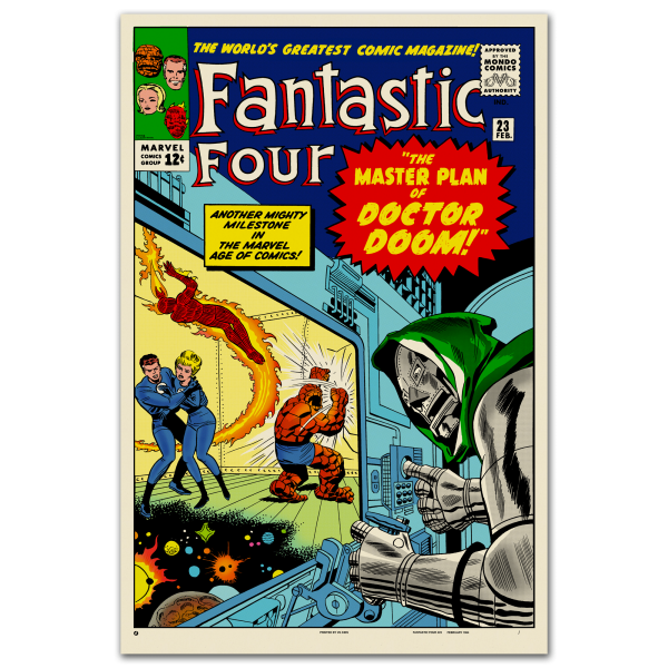 Fantastic Four #23 Poster For Sale