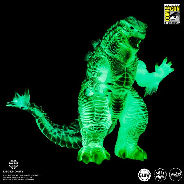 Godzilla x Kong: The New Empire - Godzilla Soft Vinyl - Cherry Blossom Glow in the Dark Variant For Sale - Image 5