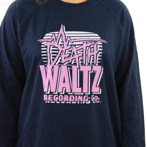 Death Waltz Navy Crew Neck Sweatshirt Online now - Image 3