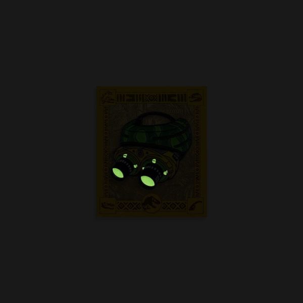 Jurassic Park – Night Vision Goggles Enamel Pin Cheap - Image 3