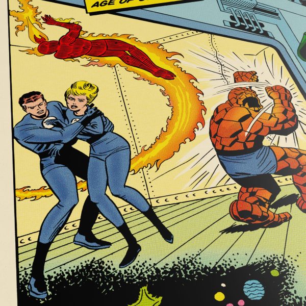 Fantastic Four #23 Poster For Sale - Image 3
