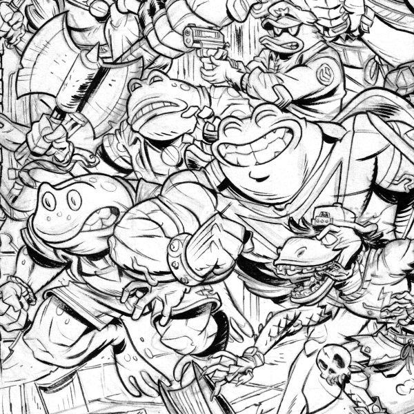 Teenage Mutant Ninja Turtles Mirage Variant Poster Discount - Image 5