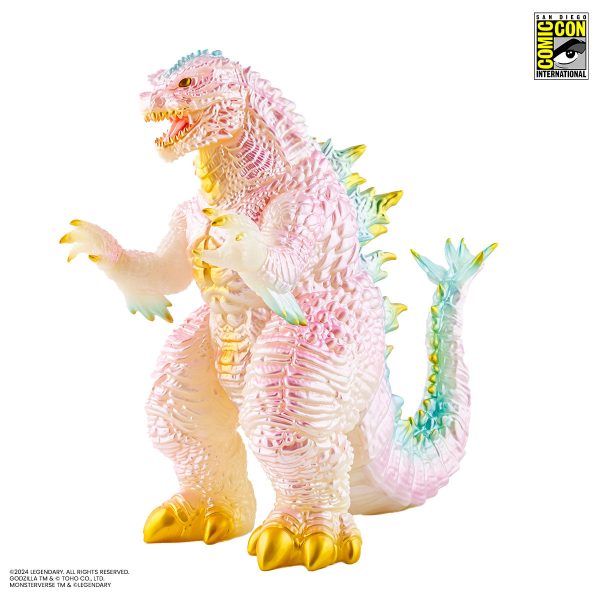 Godzilla x Kong: The New Empire - Godzilla Soft Vinyl - Cherry Blossom Glow in the Dark Variant For Sale