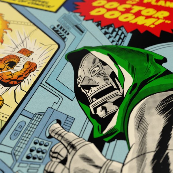 Fantastic Four #23 Poster For Sale - Image 4