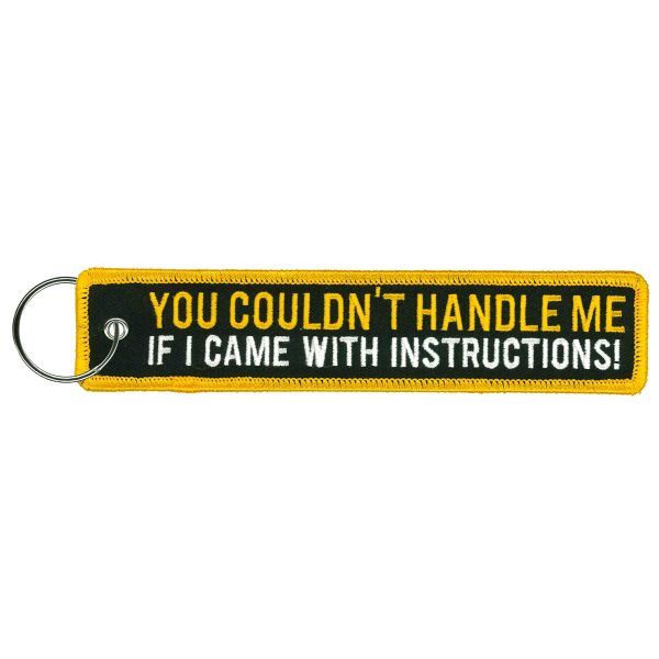 Hot Leathers You Couldn t Handle Me Key Chain Fob Supply