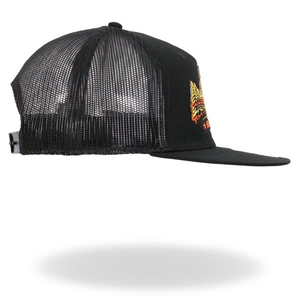 Hot Leathers Black Believe Bigfoot Snapback Hat GSH2029 Online - Image 5