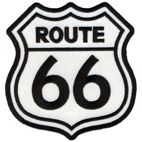 Hot Leathers Route 66 4  x 4  Patch on Sale